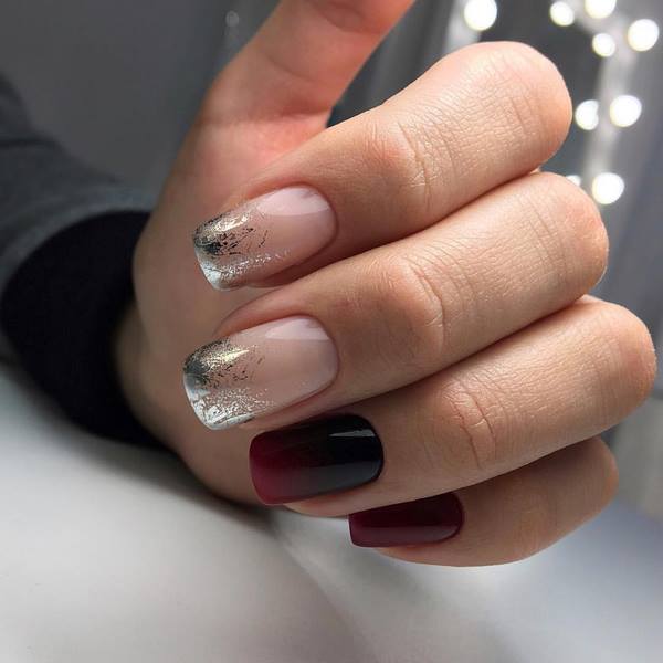 Manucure enchanteresse avec du papier d'aluminium 2025-2026 - mode nouveaux articles et styles