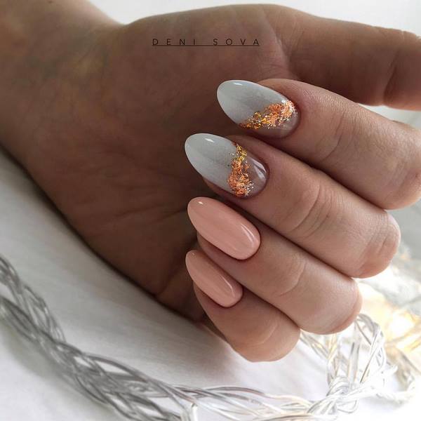 Manucure enchanteresse avec du papier d'aluminium 2025-2026 - mode nouveaux articles et styles