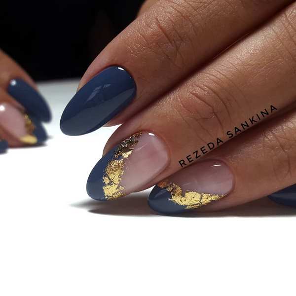 Manucure enchanteresse avec du papier d'aluminium 2025-2026 - mode nouveaux articles et styles