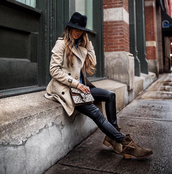 Les meilleures images avec un pantalon en cuir 2025-2026 - les styles les plus élégants de pantalons en cuir pour femmes