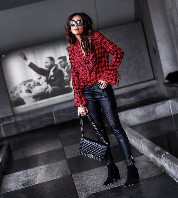 Les meilleures images avec un pantalon en cuir 2025-2026 - les styles les plus élégants de pantalons en cuir pour femmes