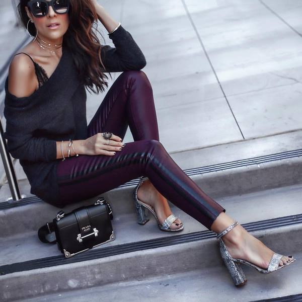 Les meilleures images avec un pantalon en cuir 2025-2026 - les styles les plus élégants de pantalons en cuir pour femmes