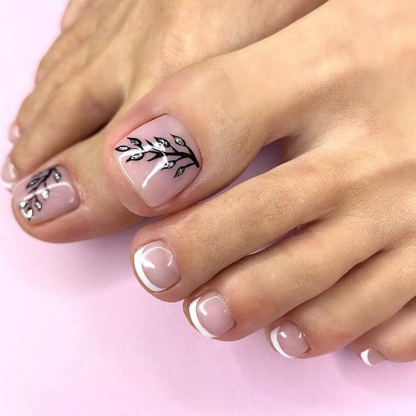 Nouvelle pédicure hiver 2025-2026 - Les 11 meilleures options de conception d'ongles