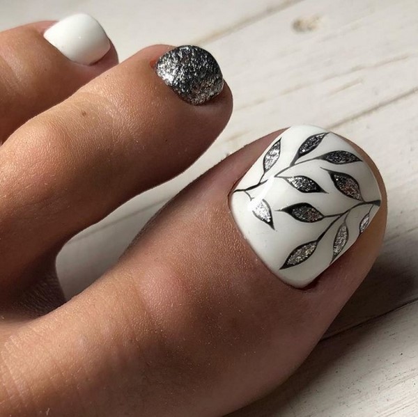 Nouvelle pédicure hiver 2025-2026 - Les 11 meilleures options de conception d'ongles