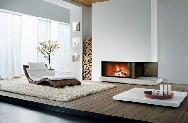 kamin-v-interere Cheminée à l'intérieur: types, idées de photos, cheminées à l'intérieur dans différents styles