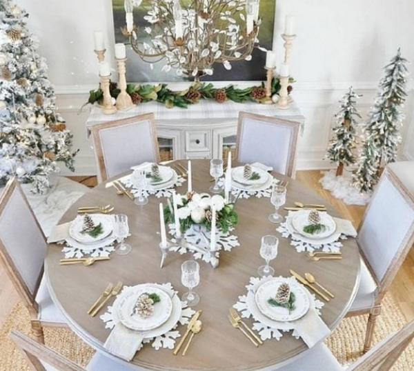 Comment magnifiquement décorer la table du Nouvel An 2026 - Les meilleurs conseils photo