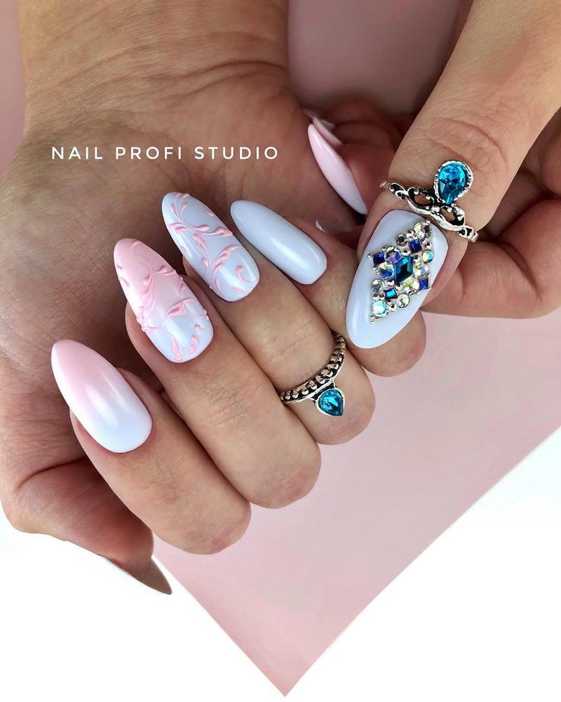 TOP 10 des idées de manucure de graduation 2025-2026: manucure impressionnante à la remise des diplômes - photo