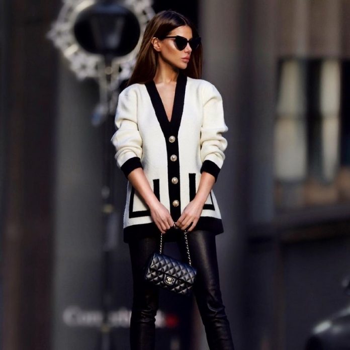 modnye-zhenskie-kardigany (20) Cardigans à la mode 2025-2026: photos, actualités, tendances