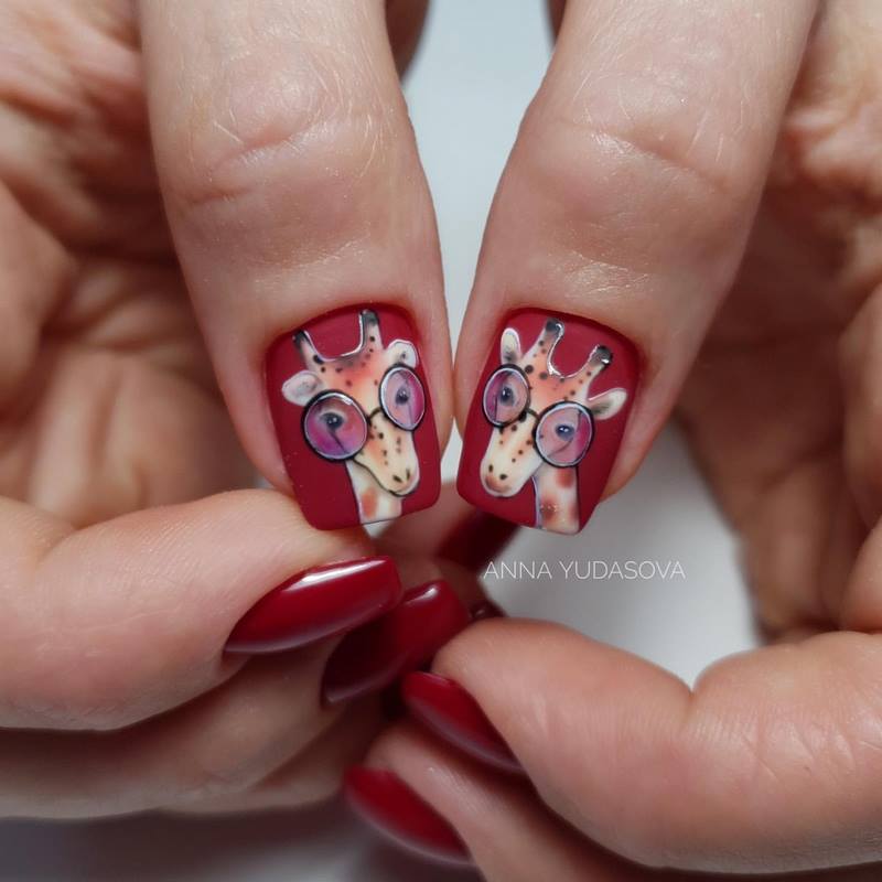 مانيكير بورجوندي الساحر 2025-2026 في الأساليب والأساليب الجديدة