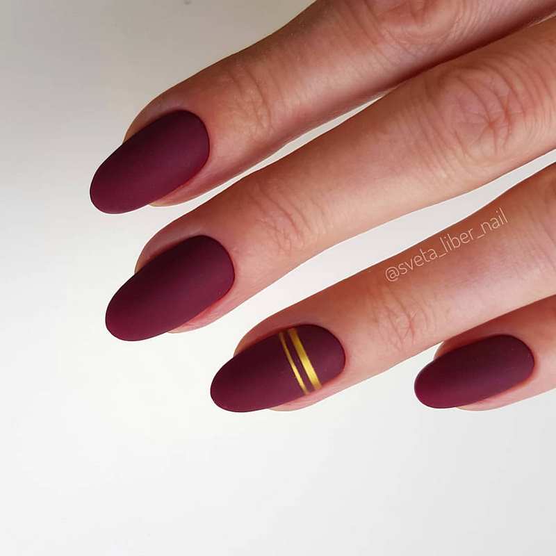 مانيكير بورجوندي الساحر 2025-2026 في الأساليب والأساليب الجديدة