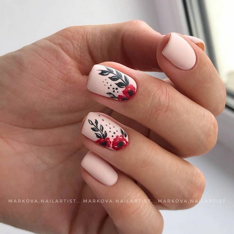 Manucure matte élégante 2025-2026: photos, actualités, idées de manucure mate