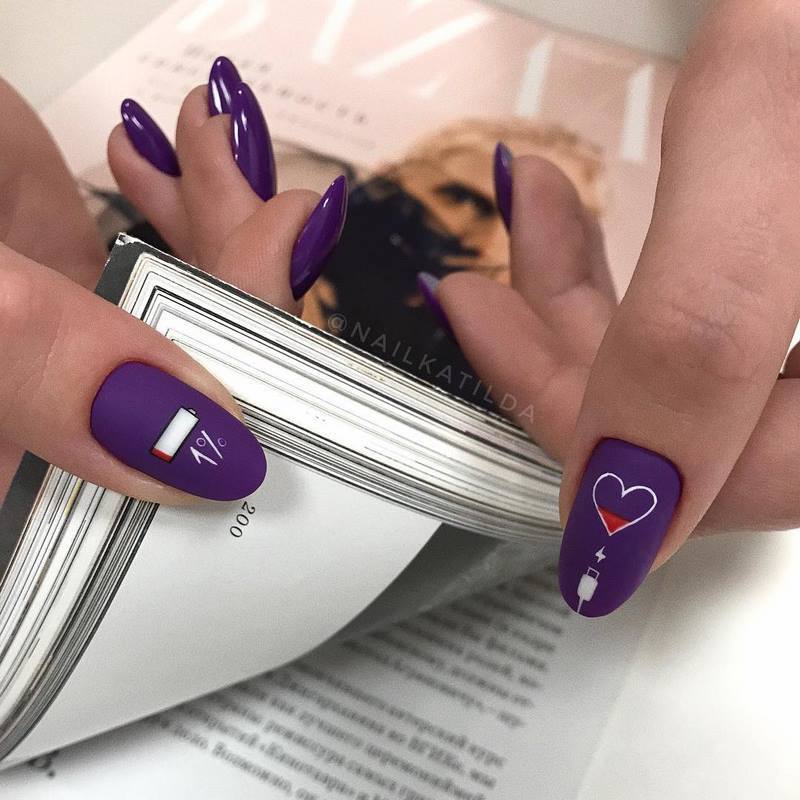 Manucure matte élégante 2025-2026: photos, actualités, idées de manucure mate