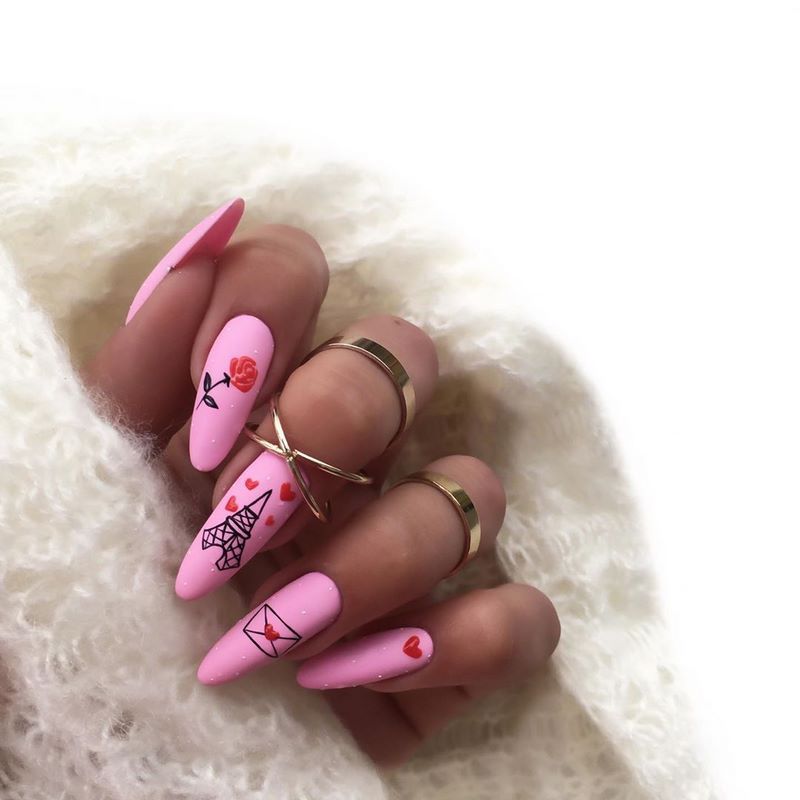 Manucure matte élégante 2025-2026: photos, actualités, idées de manucure mate