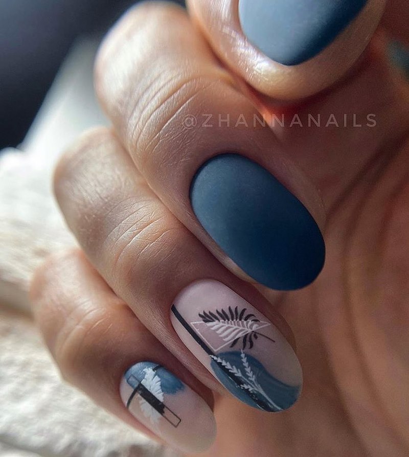 Manucure matte élégante 2025-2026: photos, actualités, idées de manucure mate