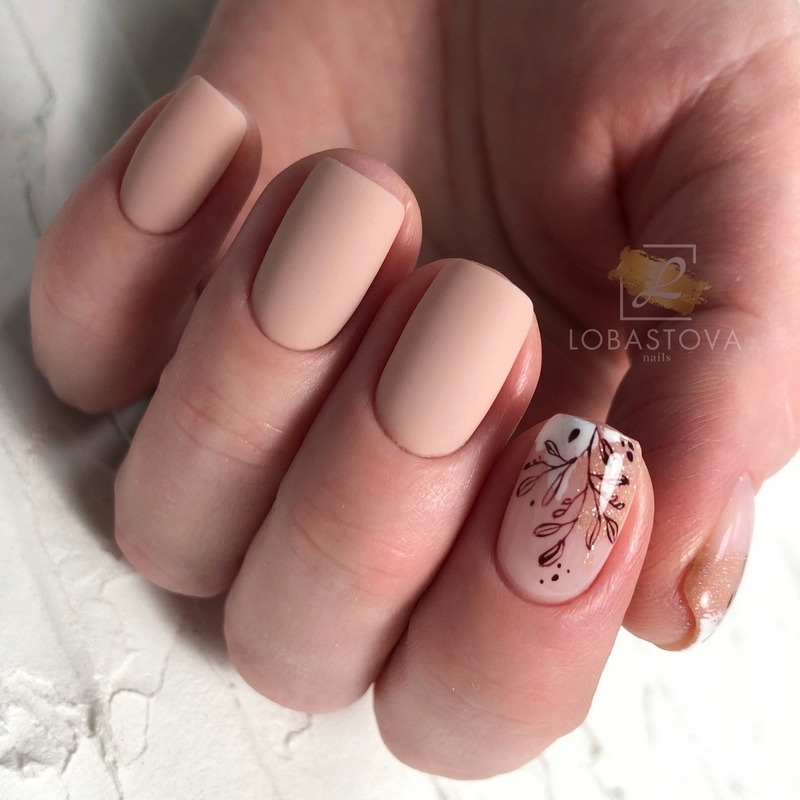 Manucure matte élégante 2025-2026: photos, actualités, idées de manucure mate