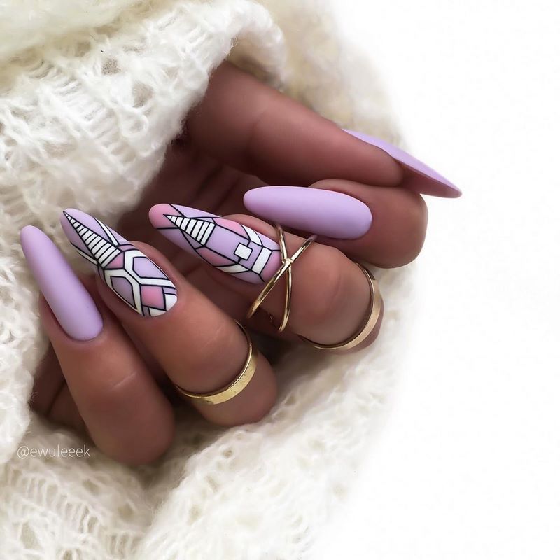 Manucure matte élégante 2025-2026: photos, actualités, idées de manucure mate