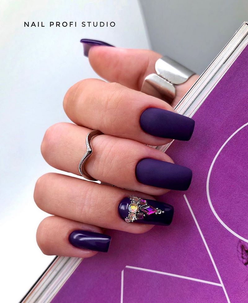 Manucure matte élégante 2025-2026: photos, actualités, idées de manucure mate