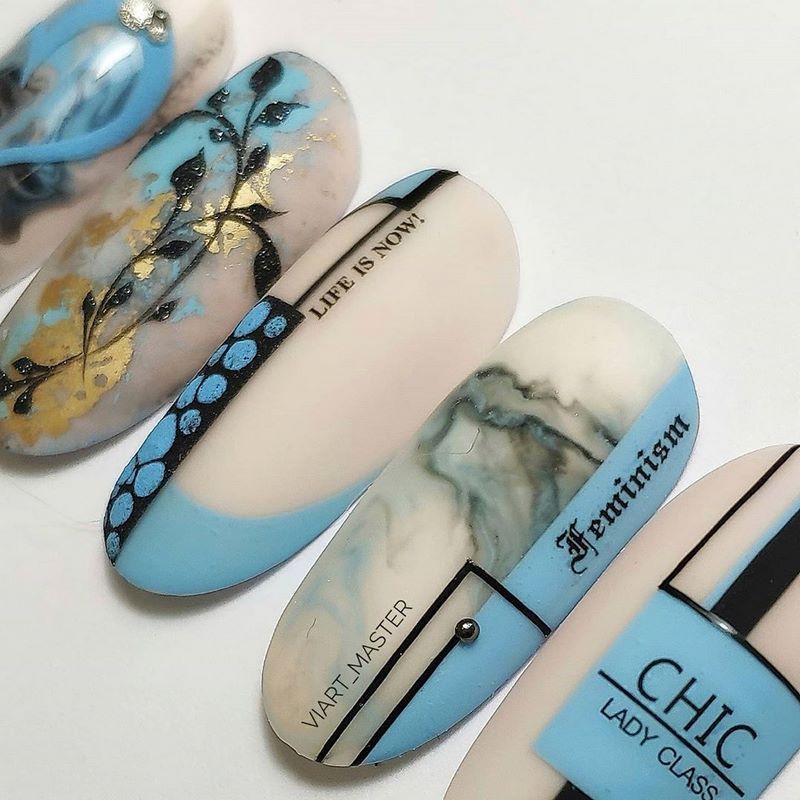 Manucure matte élégante 2025-2026: photos, actualités, idées de manucure mate