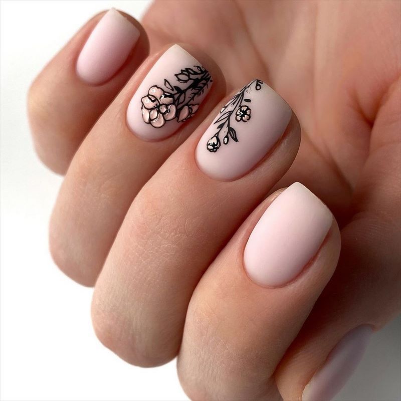 Manucure matte élégante 2025-2026: photos, actualités, idées de manucure mate