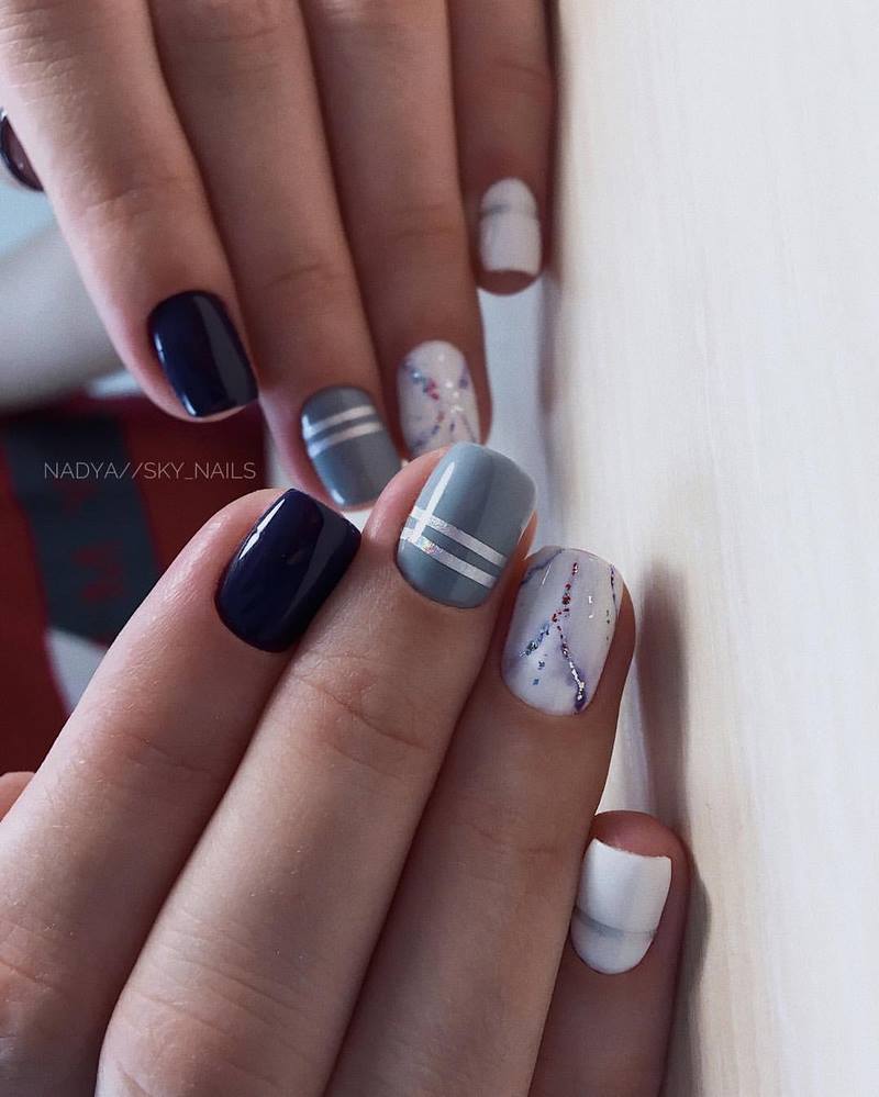 Idées créatives pour la manucure en marbre 2025-2026: des nouveautés en matière de design