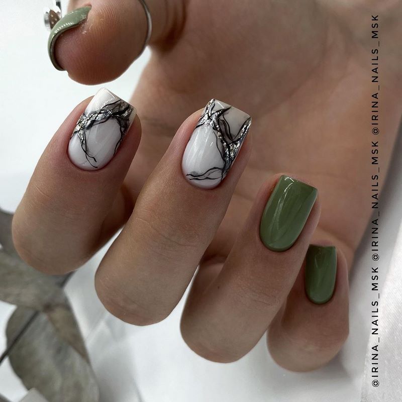 Idées créatives pour la manucure en marbre 2025-2026: des nouveautés en matière de design